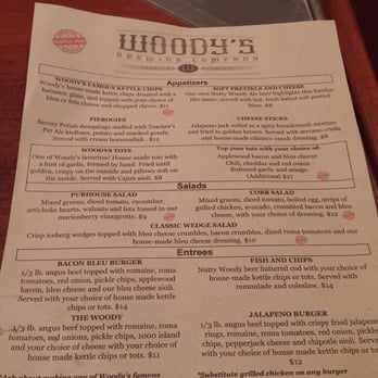 Woody's Brewing - New American Near Me - Redding, California