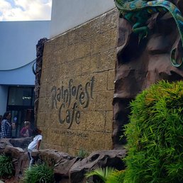 Exterior outside entrance of Rainforest Cafe - Ontario, California Exterior outside entrance of Rainforest Cafe - Ontario, California