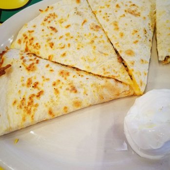 Fuzzy's Taco Shop - Spicy Pork Quesadilla - Bars Near Me - Longmont, Colorado