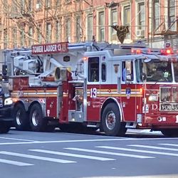 FDNY Engine 22/Ladder 13 - Third Avenue this morning 04/15/24