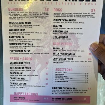 Grievous Angel - Menu - Burgers Near Me - Lakeland, Florida Grievous Angel - Menu - Burgers Near Me - Lakeland, Florida
