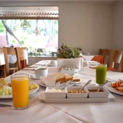 Hotel Palacio Azteca - Breakfast Area