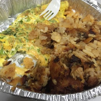 The Greeks - broccoli and cheese omelet with home fries ! - Breakfast & Brunch Near Me - Kearny, New Jersey