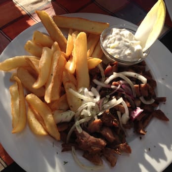 Dionysos - Gyros
(fries were great, meat was greasy and meh) - Greek Near Me - Frankfurt, HE