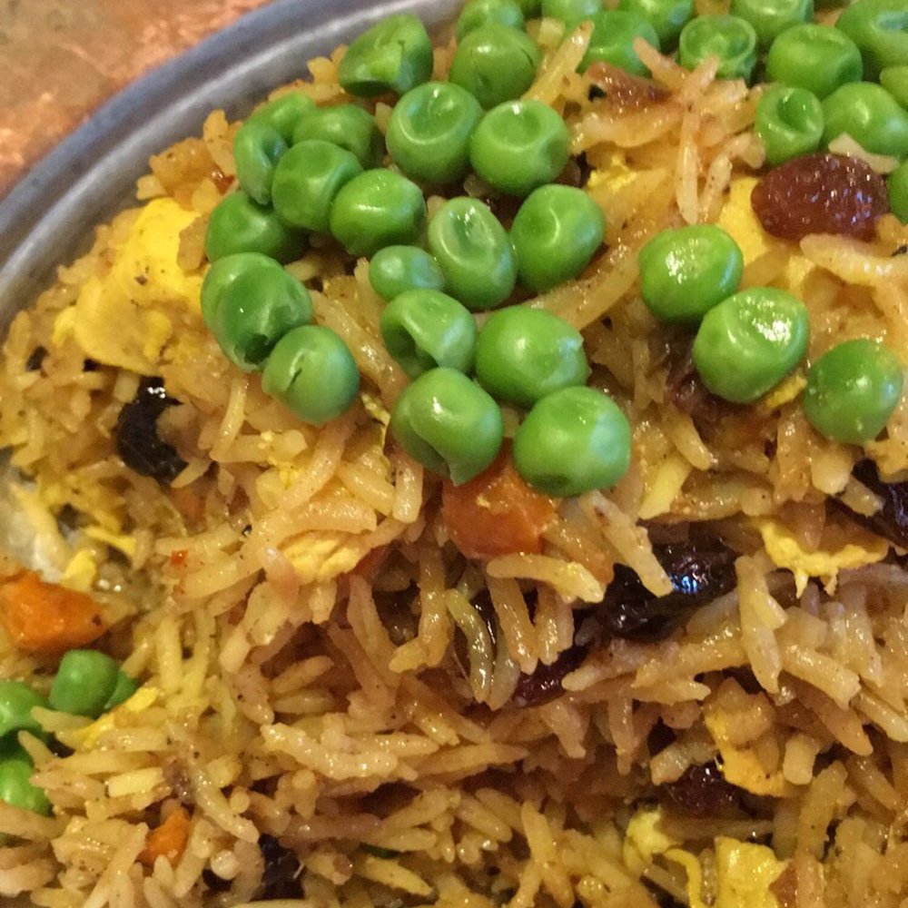 Sheesh Restaurant - Chicken biryani was different served with peas. - Turkish Near Me - Saint Louis, Missouri Sheesh Restaurant - Chicken biryani was different served with peas. - Turkish Near Me - Saint Louis, Missouri