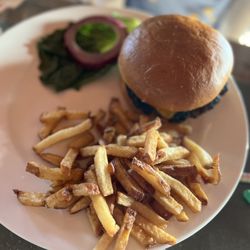 5200 Restaurant - Heritage burger with Cheese and fries