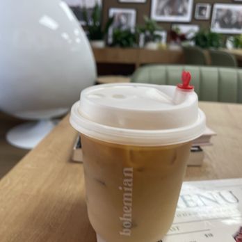 Bohemian House - Cold brew with milk - Coffee & Tea Near Me - Glendale, California