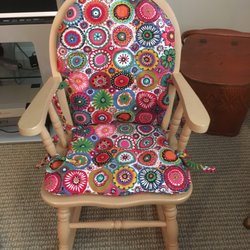 Make It Fit - Cushion made for Grandma's tiny rocker