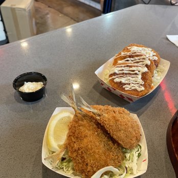 Sizzlin’ Place - Ebi Furai and Potato Croquette - Noodles Near Me - Rancho Cucamonga, California Sizzlin’ Place - Ebi Furai and Potato Croquette - Noodles Near Me - Rancho Cucamonga, California