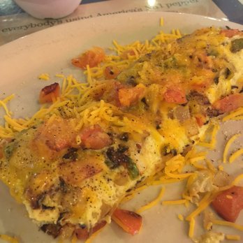 Mama's Daughters' Diner - 'VEGGIE' 3 egg omelette w/out mushrooms. Yum! - Diners Near Me - Plano, Texas Mama's Daughters' Diner - 'VEGGIE' 3 egg omelette w/out mushrooms. Yum! - Diners Near Me - Plano, Texas