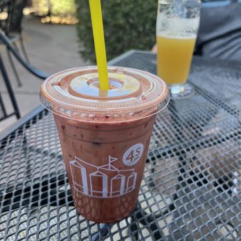 Four Silos Brewery Coffee And Beer House - ICED SEDONA RED VELVET LATTE - Coffee & Tea Near Me - Gilbert, Arizona Four Silos Brewery Coffee And Beer House - ICED SEDONA RED VELVET LATTE - Coffee & Tea Near Me - Gilbert, Arizona
