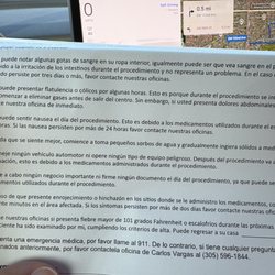 Gastromed - The results in Spanish, not in our requested language. That's all there I was I double-checked to see if they had just placed it on that pag