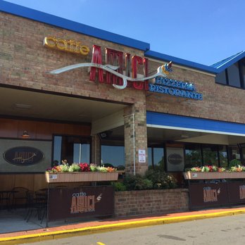 Caffe Amici - Outside Amici. A few tables outdoors as well. - Pizza Near Me - Selden, New York Caffe Amici - Outside Amici. A few tables outdoors as well. - Pizza Near Me - Selden, New York