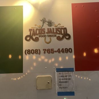Tacos Jalisco - Truck sign - Food Trucks Near Me - Hilo, Hawaii Tacos Jalisco - Truck sign - Food Trucks Near Me - Hilo, Hawaii