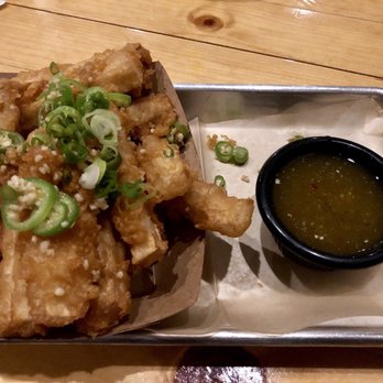Grains - Appetizer salt and pepper "calamari" mushrooms - Vegan Near Me - San Diego, California Grains - Appetizer salt and pepper "calamari" mushrooms - Vegan Near Me - San Diego, California