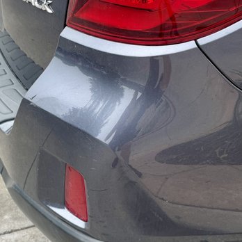 DFW Bumper Solutions - Before - Mobile Dent Repair Near Me