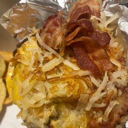 Wake and bacon burger ( no egg)