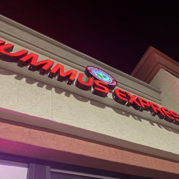 Hummus Express - Signage - Falafel Near Me - Bakersfield, California Hummus Express - Signage - Falafel Near Me - Bakersfield, California