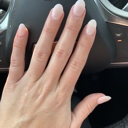 Dip nails. Amazing job!