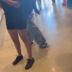 KIPP Austin Public Schools - A teacher seeing a fight not doing any such thing and another behind them also!