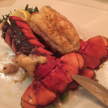 Ocean Prime - 2x lobster tail- halfway through. Very good and filling. - Seafood Near Me - Boston, Massachusetts
