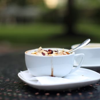 Sip Cafe - Steel cut oats topped with almonds and dried cranberries. - Coffee & Tea Near Me - Boston, Massachusetts
