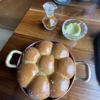 Angler - Parkerhouse rolls with butter - Seafood Near Me - San Francisco, California Angler - Parkerhouse rolls with butter - Seafood Near Me - San Francisco, California