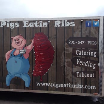 Pigs Eatin' Ribs - Barbeque Near Me - Charlevoix, Michigan