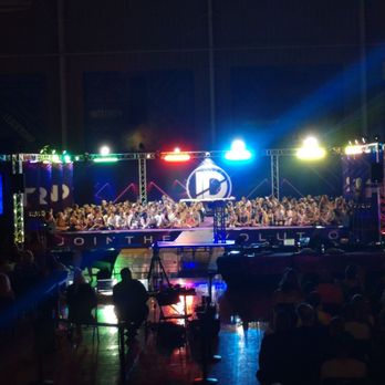 Myrtle Beach Sport Center - Award time. All the teams were seated, but the entire stage was covered. - Stadiums & Arenas Near Me - Myrtle Beach, South Carolina Myrtle Beach Sport Center - Award time. All the teams were seated, but the entire stage was covered. - Stadiums & Arenas Near Me - Myrtle Beach, South Carolina