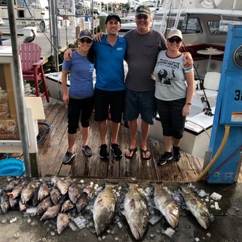 Gypsy Salt Water Charters - We each caught a grouper big enough to keep and tossed quite a few smaller ones back!  Lots of grunt as well!  Non-stop fishing! - Fishing Near Me - Clearwater, Florida