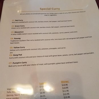 Chadar Thai Restaurant - Menu summer 2017 - Thai Near Me - Richmond, Virginia Chadar Thai Restaurant - Menu summer 2017 - Thai Near Me - Richmond, Virginia