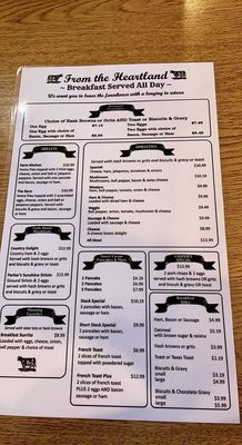 Menu photo 2 Sherry's Farmhouse Kitchen Sallisaw, OK