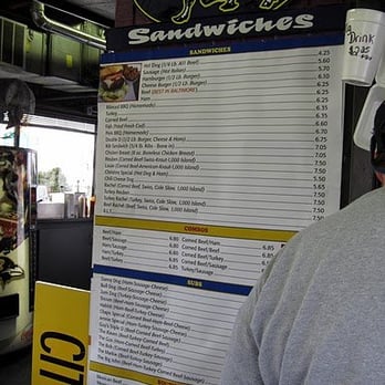Chaps Pit Beef - menu - Barbeque Near Me - Baltimore, Maryland
