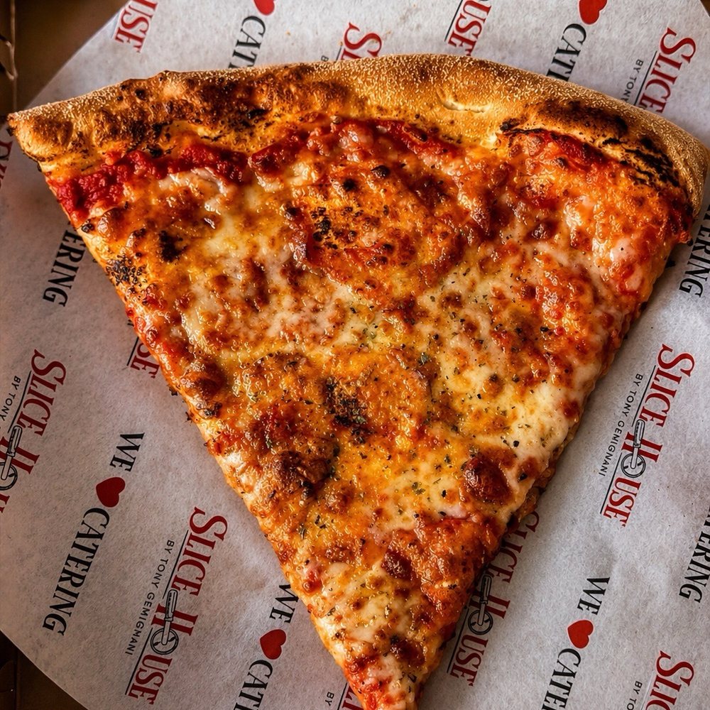Slice House by Tony Gemignani - Cheese Slice - Pizza Near Me - Burbank, California Slice House by Tony Gemignani - Cheese Slice - Pizza Near Me - Burbank, California