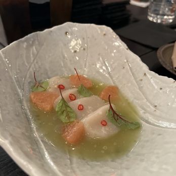 Gurumé - Scallop Crudo - Korean Near Me - New York, New York Gurumé - Scallop Crudo - Korean Near Me - New York, New York