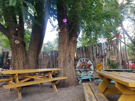 Taos Pizza Out Back by null