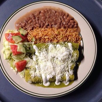Que Rico Taco! - Enchiladas verdes con queso - Mexican Near Me - Jackson Heights, New York Que Rico Taco! - Enchiladas verdes con queso - Mexican Near Me - Jackson Heights, New York