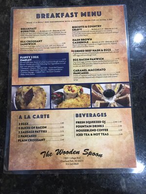 Menu photo 5 The Wooden Spoon Overland Park, KS