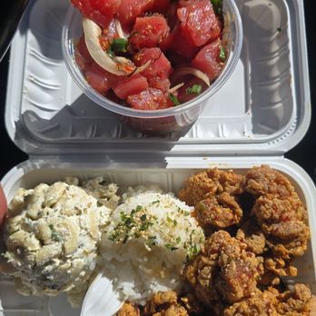Hana Hou Kitchen - Garlic chicken, Rice, Mac salad - Hawaiian Near Me - St. George, Utah Hana Hou Kitchen - Garlic chicken, Rice, Mac salad - Hawaiian Near Me - St. George, Utah