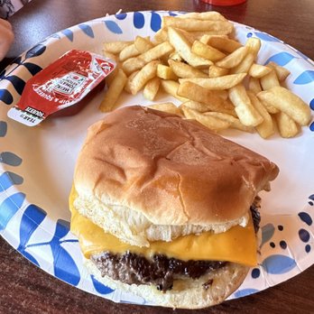 New Mexico Beef Jerky Company - Plain burger & fries for Thing #2 (my daughter) 6/13/2023 - New Mexican Cuisine Near Me - Albuquerque, New Mexico New Mexico Beef Jerky Company - Plain burger & fries for Thing #2 (my daughter) 6/13/2023 - New Mexican Cuisine Near Me - Albuquerque, New Mexico
