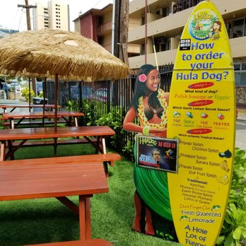 Hula Dog - Instructions for ordering your dog. - Hot Dogs Near Me - Honolulu, Hawaii Hula Dog - Instructions for ordering your dog. - Hot Dogs Near Me - Honolulu, Hawaii