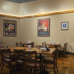Corner of the restaurant. Corner of the restaurant.
