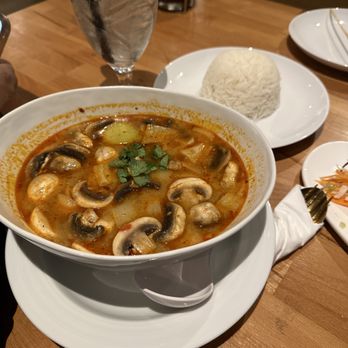 Thai Table Restaurant and Bar - Tom Yum Goong Soup - Salad Near Me - Houston, Texas Thai Table Restaurant and Bar - Tom Yum Goong Soup - Salad Near Me - Houston, Texas