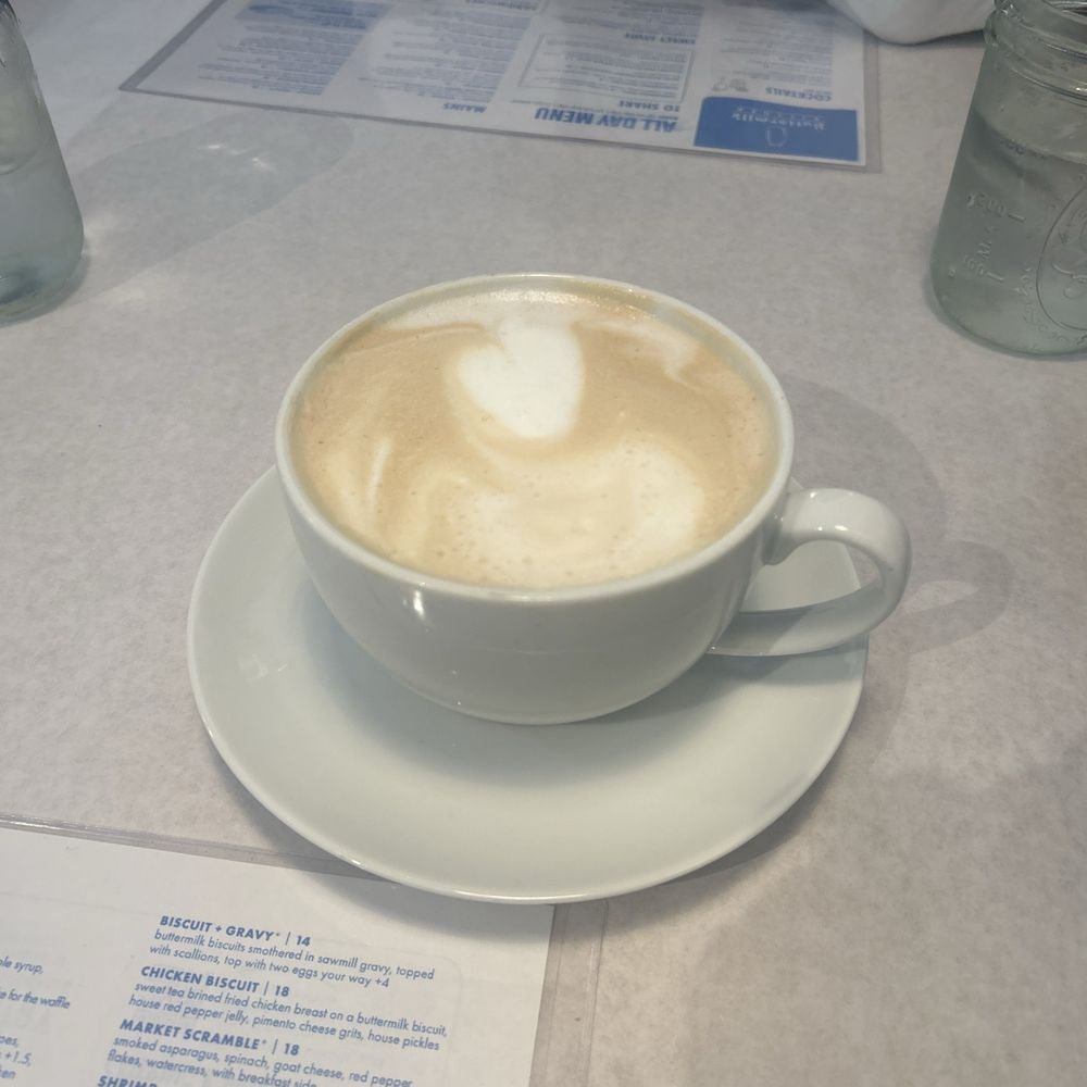 Buttermilk Kitchen - Honey lavender latte - Breakfast & Brunch Near Me - Atlanta, Georgia