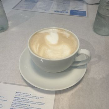 Buttermilk Kitchen - Honey lavender latte - Breakfast & Brunch Near Me - Atlanta, Georgia