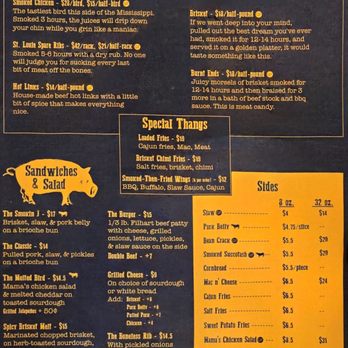 Smokin J's BBQ - May 2025 menu - Caterers Near Me - Poway, California