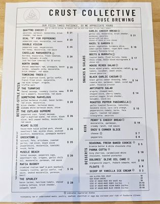 Menu photo 7 Ruse Brewing Crust Collective Vancouver, WA Menu photo 7 Ruse Brewing Crust Collective Vancouver, WA