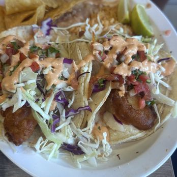 Chelas Mexican Kitchen - Beer battered fish tacos - New Mexican Cuisine Near Me - San Clemente, California