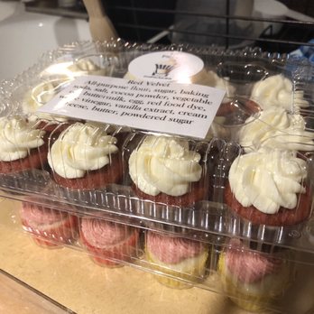 100 Proof Cupcakes - Red velvet and strawberry lemonade mini cupcakes. - Cupcakes Near Me - Sterling, Virginia