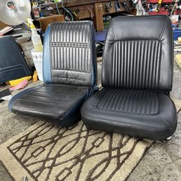 Before and after. Before and after.